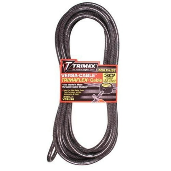 Trimax MAX801 Max Security U-Shackle Lock with 14 mm Shackle and 10 mm x 48 Cable Trimax MAX801 Max Security U-Shackle Lock with 14 mm Shackle and 10 mm x 48 Cable